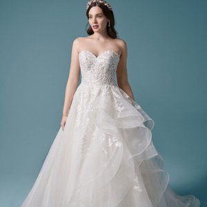 ❌SOLD❌Maggie Sottero Style #Zariah Strapless Ballgown Wedding Gown